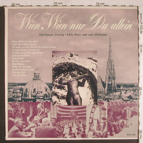 Fenyes,Kat / Eddy Mers und Orch.: Wien, Wien nur Du allein, vg+/vg+, Varieton(POP-1230), ,  - LP - F6035 - 6,00 Euro