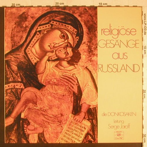 Don Kosaken / Serge Jaroff: Religiöse Gesänge aus Russland, Concert Hall(SVS 2787), ,  - LP - F6049 - 7,50 Euro