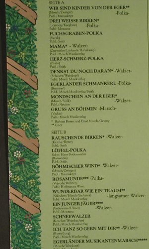 Mosch,Ernst & Seine Orig.Egerländer: Die größten Erfolge, K-tel(TG 1313), D, 1981 - LP - F6464 - 6,00 Euro