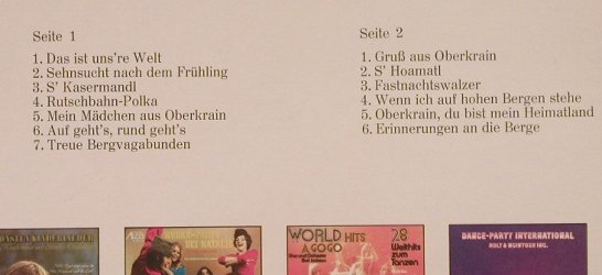 Oberkrainer Buam: Oberkrainer Volksmusik,LtgF.Ljubzik, Alco(A 2005), D,  - LP - F6467 - 6,00 Euro