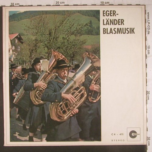 Eder,Toni & seine Musikanten: Egerländer Blasmusik, Clariphon(C4-411), D,  - LP - F6471 - 7,50 Euro