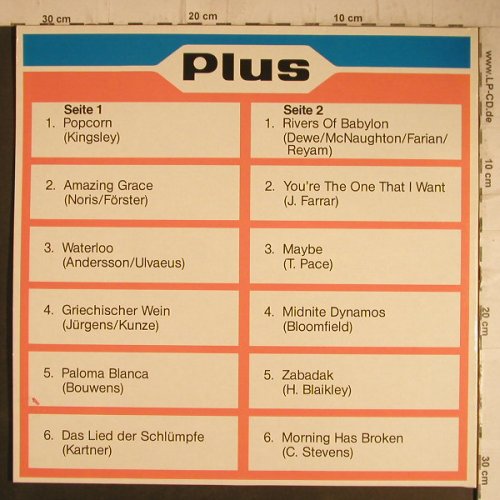 Noris,Günther: Top-Hits eines PLUS Jahrzehnts, Ariola/Plus(S 205 072), D, Foc, 1982 - LP - F7453 - 9,00 Euro