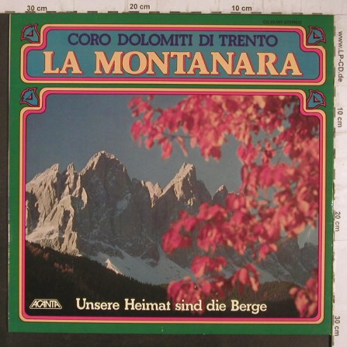 Coro Dolomiti di Trento: La Montanara, woc, Acanta(CC 23.007), D, 1977 - LP - F8347 - 5,00 Euro