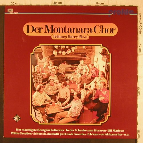 Montanara Chor: Same (Profile Serie), Telefunken(6.24044 AL), D, 1974 - LP - F8348 - 7,50 Euro