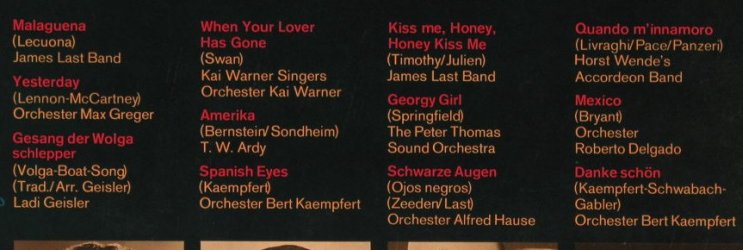 V.A.hifi-stereo-Festival 2: Spitzenorchester im Rhythmus d.Welt, Polydor(109 578), D, Foc, 1969 - LP - F8421 - 9,00 Euro