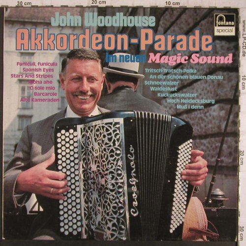 Woodhouse,John: Akkordeon-Parade i.neuen MagicSound, Fontana Sp.(6428 117), D,  - LP - F8433 - 9,00 Euro