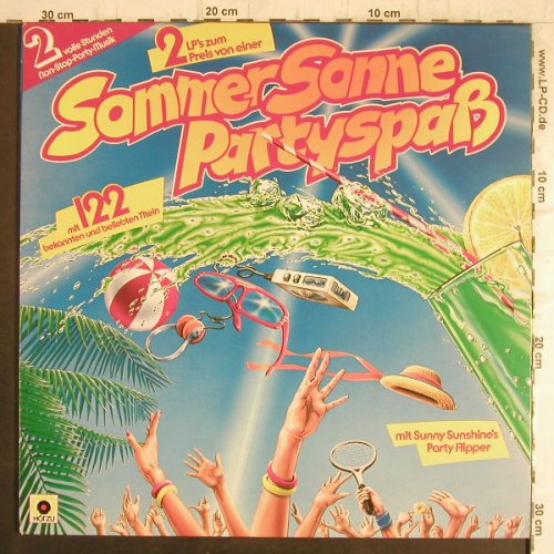 Sunny Sunshine's Party Flipper: Sommer Sonne Partyspaß,Non-Stop, CBS(22 236), NL, 1984 - 2LP - F8563 - 7,50 Euro