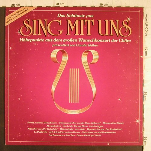 V.A.Sing mit uns: Das schönste aus..Carolin Reiber, CBS(CBS 24 509), NL, 1986 - 2LP - F8660 - 7,50 Euro