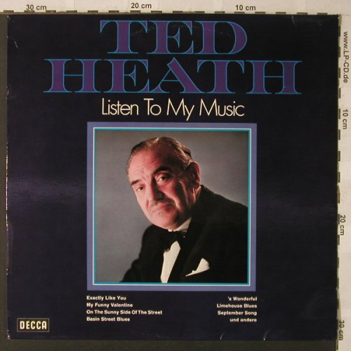 Heath,Ted: Listen To My Music, Decca(PD 12 004), D,  - LP - F884 - 7,50 Euro