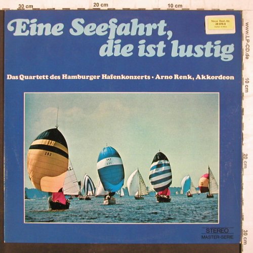 Quartett d. Hamburger Hafenkonzerts: Eine Seefahrt die ist lustig, Intercord(28 976-9), D,instrum.,  - LP - F8989 - 7,50 Euro