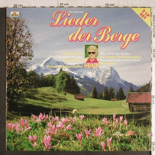 Heino: Die Schönsten Lieder der Berge, Imperial/EMI(120 7 91281 1), D,  - LP - F9243 - 7,50 Euro