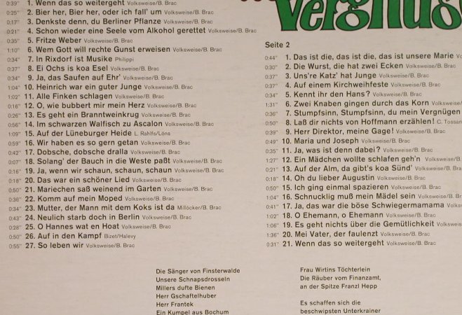 V.A.Hinein ins Vergnügen: 48 mal mitsingen,mittanze..., Europa(E 333), D,  - LP - F9320 - 5,00 Euro