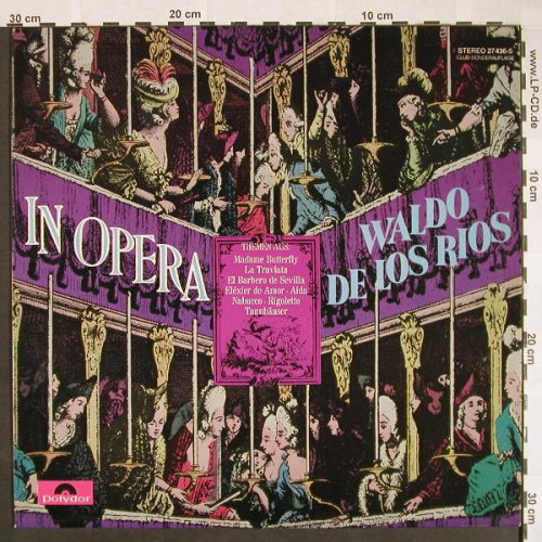De Los Rios,Waldo: In Opera, Club Sonderauflage, Polydor(27 436-5), D, 1973 - LP - F9701 - 7,50 Euro