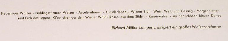 Müller-Lampertz,Richard: Die schönsten Strauss-Walzer, Falcon(L-ST 7001), D,  - LP - F9736 - 6,00 Euro