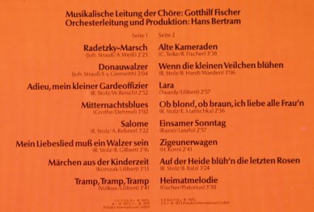 Fischer Chöre: 1000 Stimmen Singen..Wuschkonzert, Polydor(63 184), D Club-Ed.,  - LP - F9906 - 5,00 Euro