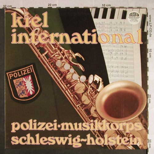 Polizei-Musikkorps Schleswig-Holst.: Kiel International,ltg.Klaus Achs, Exklusiv-Ton(6622196), D,  - LP - H1048 - 7,50 Euro