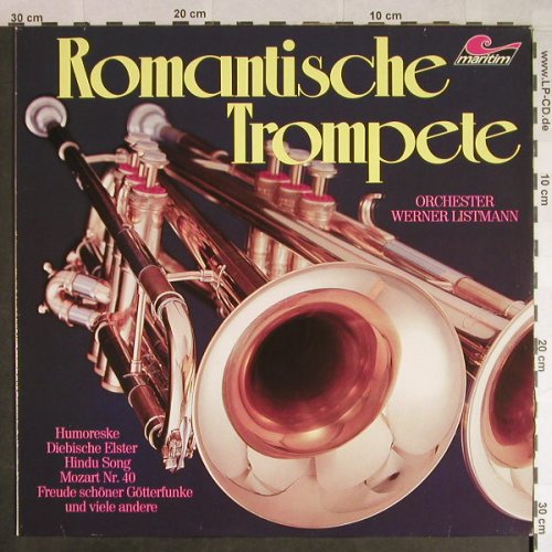 Listmann,Werner - Orchester: Romantische Trompete, Maritim(47 694), D, 1974 - LP - H144 - 7,50 Euro