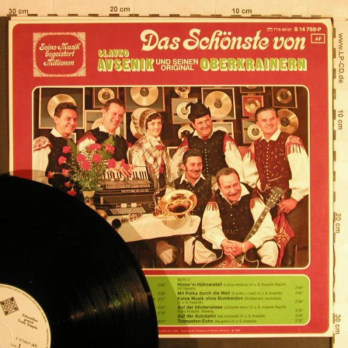 Avsenik,Slavko & Orig.Oberkrainer: Das Schönste von, Foc,Warenprobe, Telefunken(S 14 768-P), D, 1974 - LP - H1502 - 9,00 Euro
