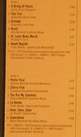 Last,James: Instrumental Forever, Club Ed., Polydor(29 194 8), D, Ri,  - LP - H1558 - 6,00 Euro