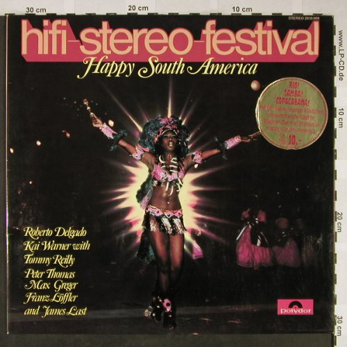 V.A.hifi-stereo-festival: Happy South America, Foc, Polydor(2418 008), D, 1970 - LP - H1995 - 6,00 Euro