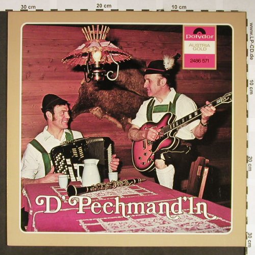 D' Pechmand'ln: Same, Polydor Austri Gold(2486 571), A, 1975 - LP - H2079 - 9,00 Euro