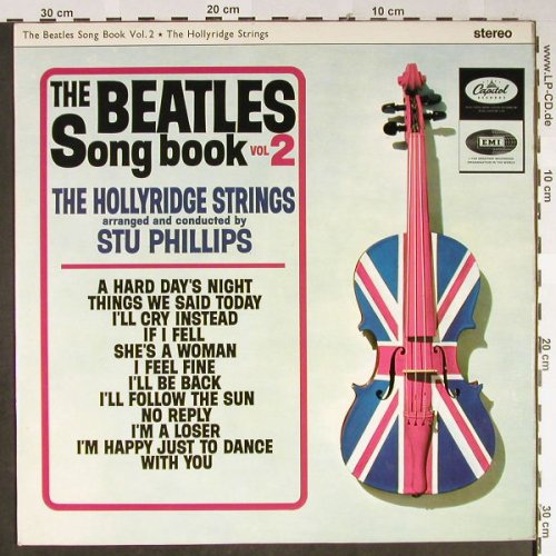 Hollyridge Strings: The Beatles Songbook, Vol.2, Capitol(ST 2202), UK, 1965 - LP - H2237 - 17,50 Euro