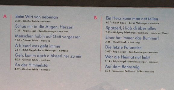 Original Naabtal Duo: A bisserl Glück, a bisserl Freud', Ariola(71 009 5), D, ClubEd., 1991 - LP - H223 - 7,50 Euro