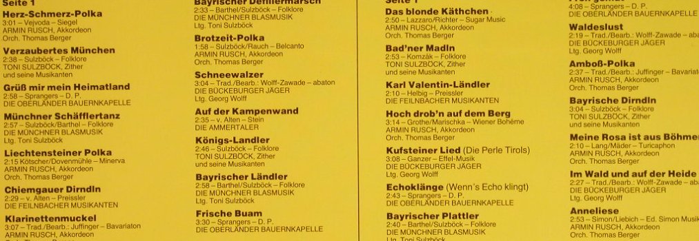 V.A.In fröhlicher Runde: Polka,Walzer, Blasmusik, Foc, Marcato(34 818 5), D, 1978 - 2LP - H224 - 7,50 Euro