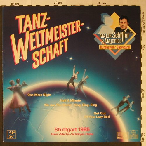 Major Schiffers & Majories: Tanz Weltmeisterschaft, BW-Showband, Ariola(207 108-620), D, 1985 - LP - H2440 - 7,50 Euro