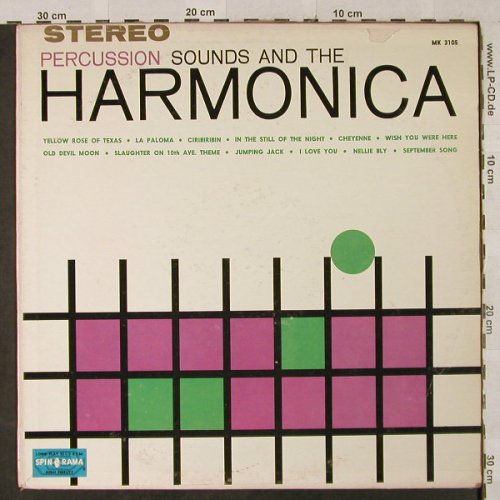 Percussion Sounds and the Harmonica: Harmonica and Ping Pong Percussion, Spinorama(MK 3105S-65), US,vg+/vg+,  - LP - H2924 - 9,00 Euro