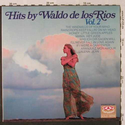 De Los Rios,Waldo: Hits by, Vol.2, Karussell(2415 084), D, 1970 - LP - H2940 - 7,50 Euro