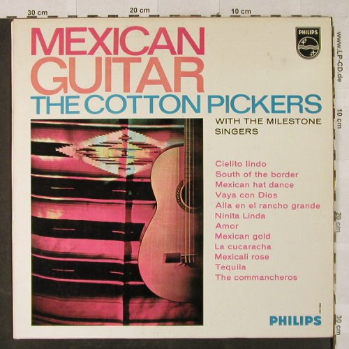 Cotton Pickers  w.Milestone Singers: Mexican Guitar, vg+/m-, Philips(652 023 BL), NL,  - LP - H3038 - 5,00 Euro