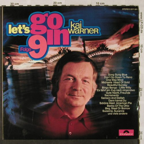 Warner,Kai & Orch.: Let's go in 9,28 Spitzenschlager..., Polydor(2371 301), D, 1972 - LP - H3061 - 12,50 Euro