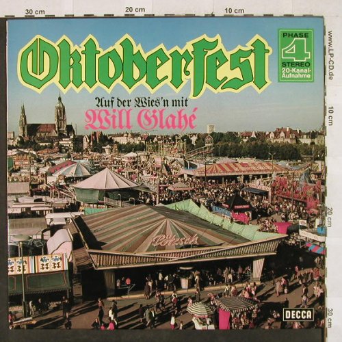 Glahe,Will: Oktoberfest, Auf der Wies'n mit, Decca(SLK 16872-P), D,  - LP - H3069 - 7,50 Euro