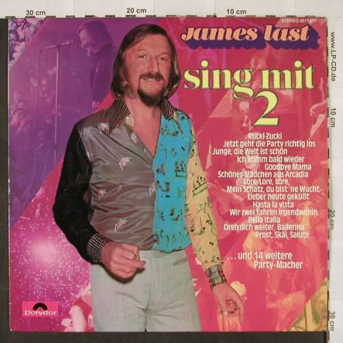 Last,James: Sing Mit 2, Polydor(2371 471), D, 1974 - LP - H3186 - 7,50 Euro