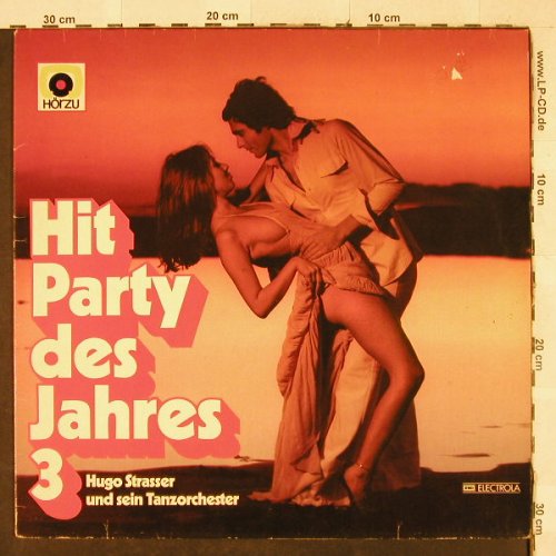 Strasser,Hugo & Tanz-Orch.: Hit Parrty des Jahres 3, m-/vg+, HörZu(062-31 849), D, 1974 - LP - H3197 - 7,50 Euro