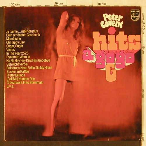 Covent,Peter: Hits a'gogo 6, Philips(6305 040), D,  - LP - H3205 - 5,00 Euro