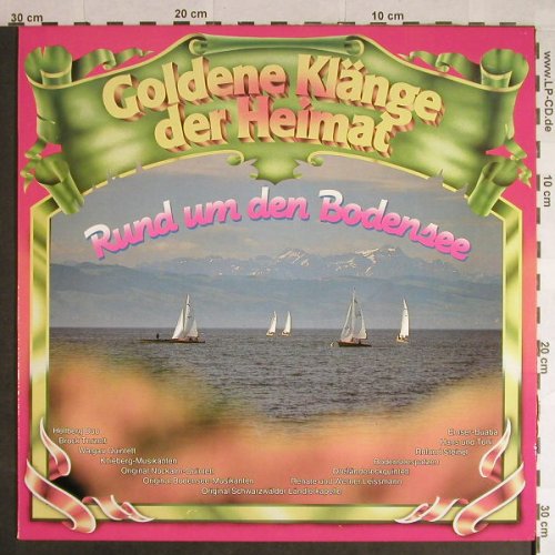V.A.Rund um den Bodensee: Goldene Klänge der Heimat, Koch(42 158-6), A,Club Ed, 1986 - LP - H328 - 6,00 Euro