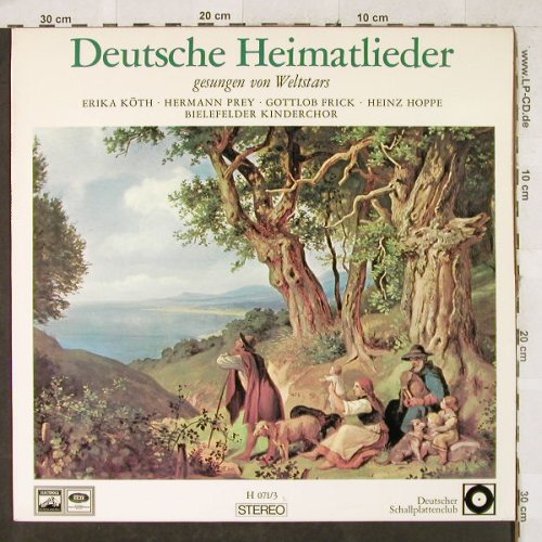 V.A.Deutsche Heimatlieder: Erika Köth,H.Prey,Frick,Hoppe, DCS/EMI(H 071/3), D,  - LP - H3425 - 6,00 Euro