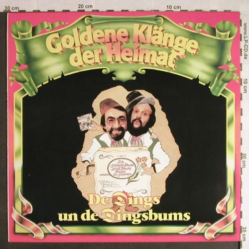 De Dings un de Dingsbums: Die größen Erfolge, Koch Goldene KlängedH(42149 5), A,Club Ed., 1985 - LP - H345 - 5,00 Euro