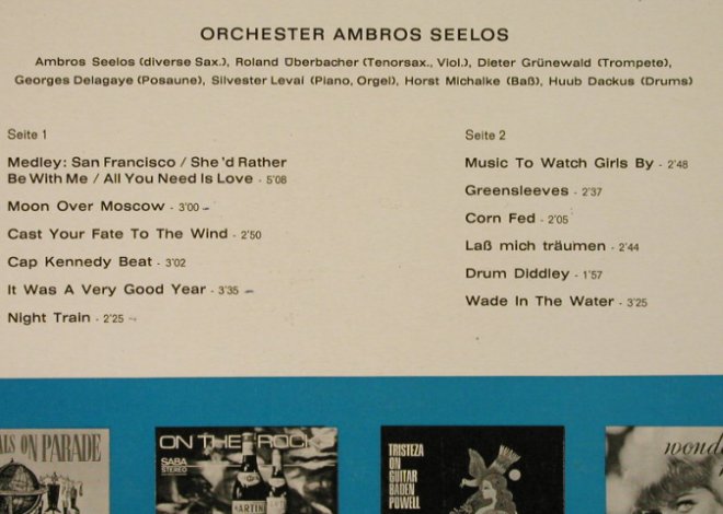 Seelos,Ambros - Orchester: Beat and Sweet, VG-/vg+, bad cond., Saba(SB 15 144), D,  - LP - H3651 - 5,00 Euro