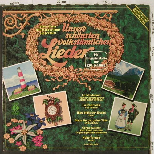 V.A.Unsere schönsten volkstümlichen: Lieder-TrientienerB...E.Mosch..., K-tel(TG 1341), D, 1981 - LP - H3695 - 5,00 Euro