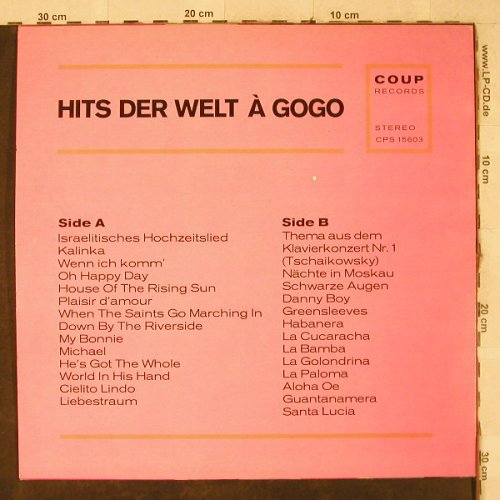 V.A.Non-Stop Dancing w.Sailor Songs: Hits der Welt - (Wolfgang Petersen), Coup(CPS 15603), D, vg+/m-,  - LP - H3922 - 7,50 Euro