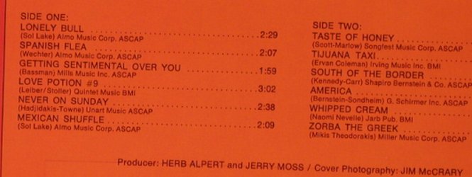 Alpert,Herb & Tijuana Brass: Greatest Hits, AM(NP 125), NL, 1970 - LP - H3975 - 7,50 Euro
