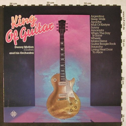 Motion,Denny  & his Orch.: King of Guitar, Telefunken(6.23635 AF), D, 1976 - LP - H4110 - 7,50 Euro