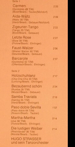Strasser,Hugo & Tanz-Orch.: Der Goldene Tanzschuh, EMI(C 062-29 557), D, 1974 - LP - H453 - 7,50 Euro