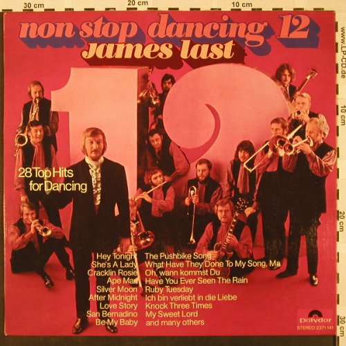 Last,James: Non Stop Dancing 12, Polydor(2371 141), UK, 1971 - LP - H4612 - 9,00 Euro