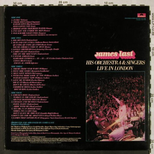 Last,James: Live In London, Foc, Polydor(2672 046), UK, 1978 - 2LP - H4810 - 9,00 Euro