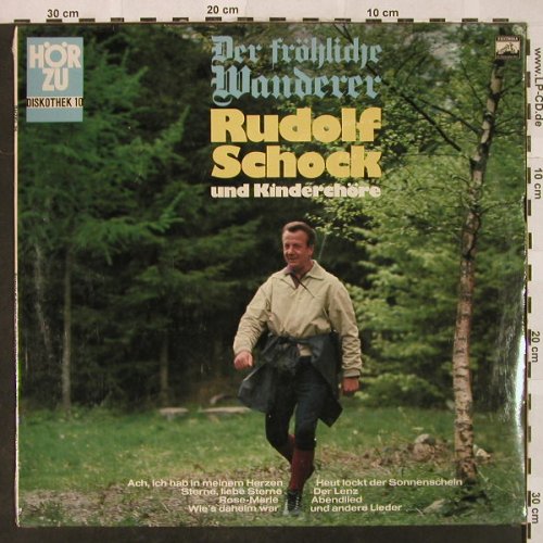 Schock,Rudolf / Kinderchöre: Der fröhliche Wanderer, FS-Neu, HörZu(SHZEL 75), D,  - LP - H4906 - 17,50 Euro