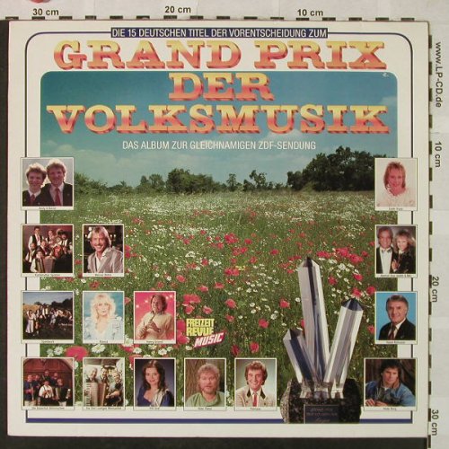 V.A.Grand Prix der Volksmusik: Das Album zur gleichn.TV-Sendung, Teldec(9031-71383-1), D, 1990 - LP - H4958 - 6,00 Euro